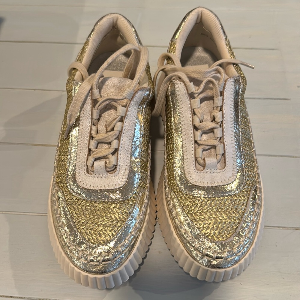 Dolce vita Dolen tennis shoes -gold